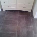 20X20 TILE WITH STAND ALONE VANITY