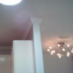 CROWN MOLDING INSTALLED AND PAINTED